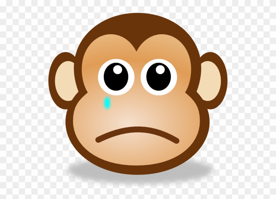 Animated Girl Crying - Sad Face Moving Animation Clipart