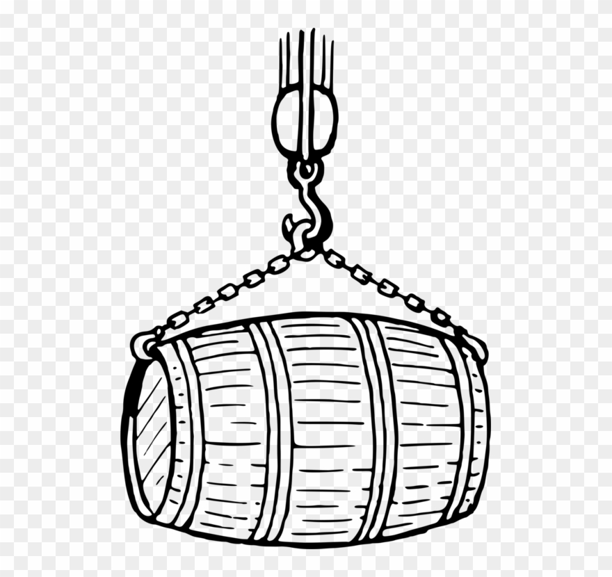 Barrel Beer Free Commercial - Barrel Drawing Png Clipart