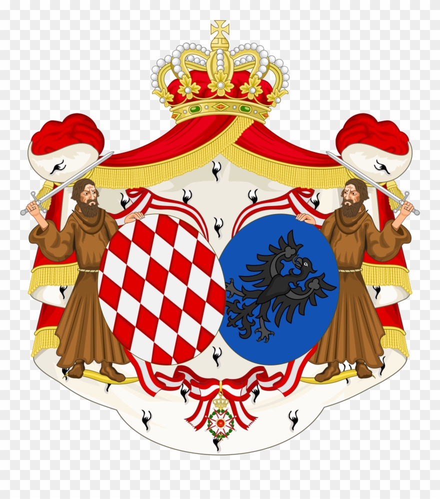 File Of Arms Charlene Princess Monaco Svg - Charlene, Princess Of Monaco Clipart