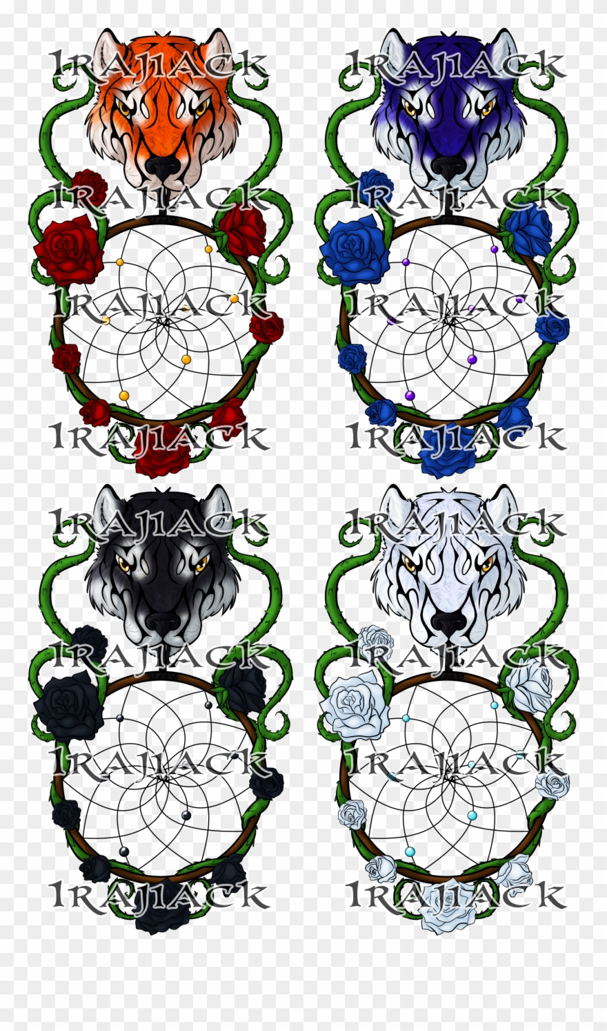 [cm] Dreamcatcher Tattoo - Illustration Clipart