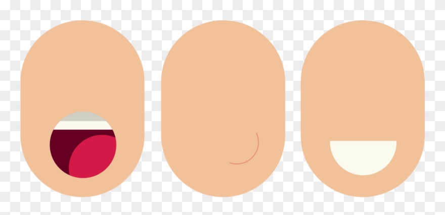 Cheek Nail Eyebrow Nose Lip - Circle Clipart