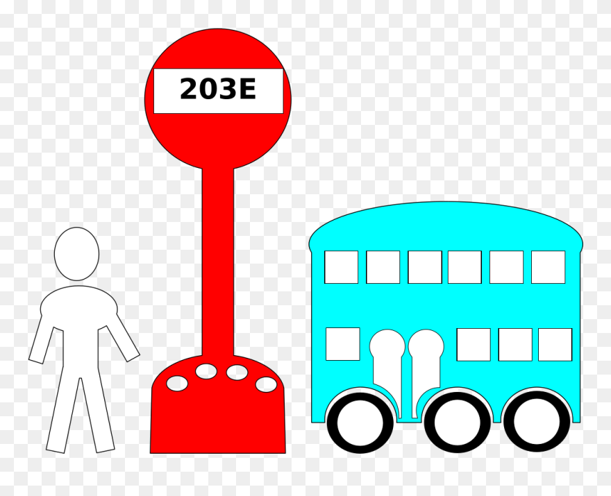 Get Notified Of Exclusive Freebies - Bus Stop Cartoon Transparent Clipart