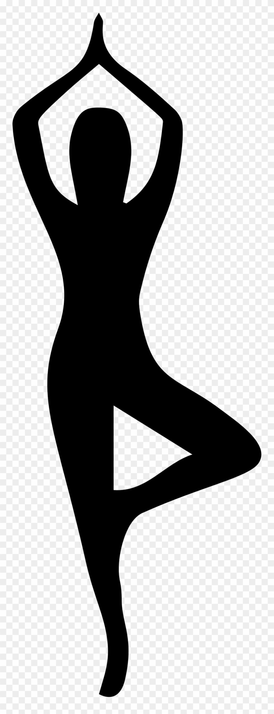 Big Image - Yoga Pose Transparent Background Clipart