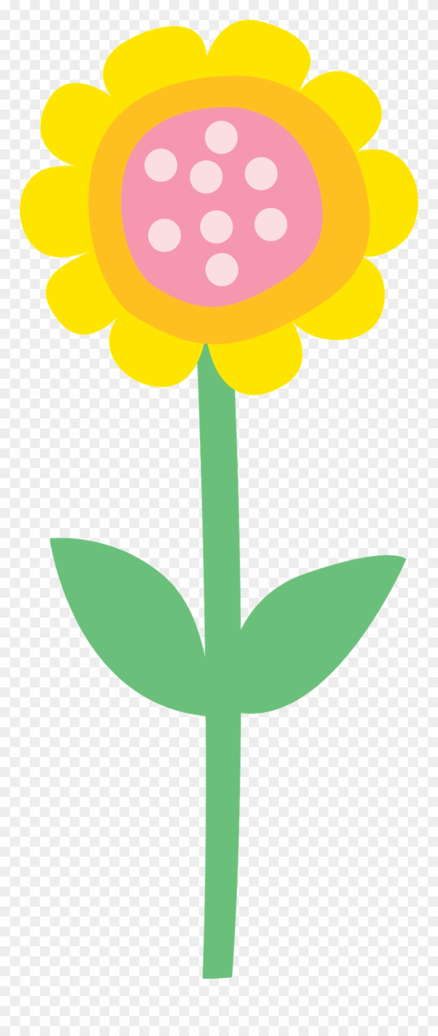 Minus Niedliche Cliparts, Blume Cliparts, Werk Illustration, - Peppa Pig Flowers Clipart - Png Download