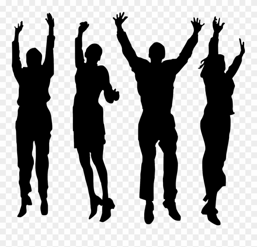 Kisspng Youth Ministry Clip Art Praise - Youth Clipart Black And White Transparent Png