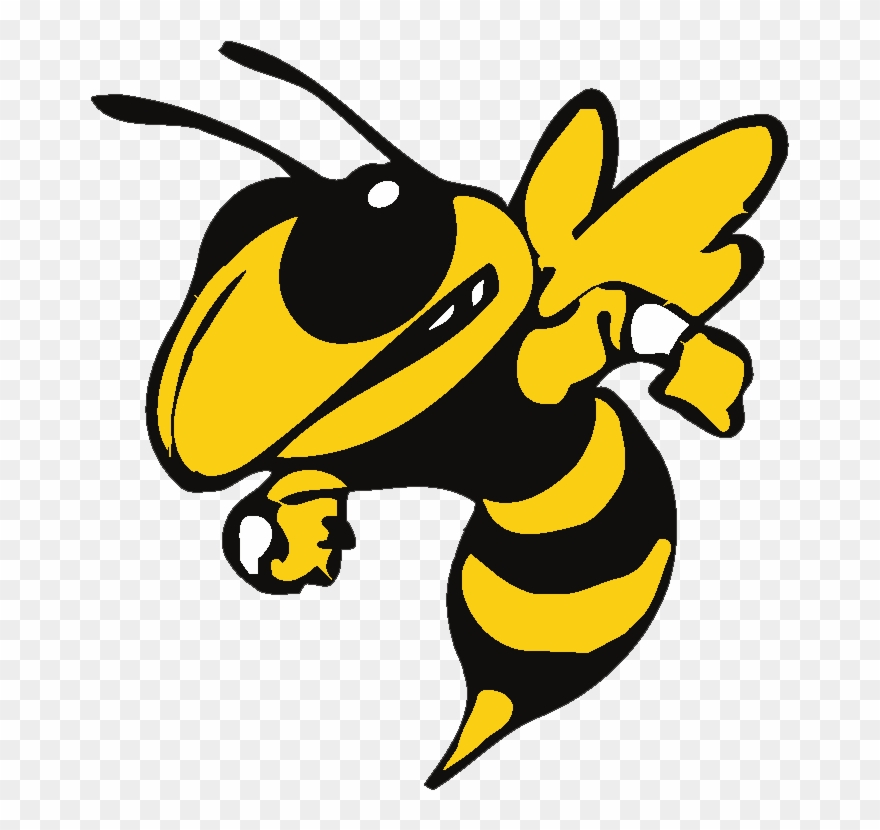 Hayes Hornets - Georgia Tech Yellow Jackets Logo Clipart