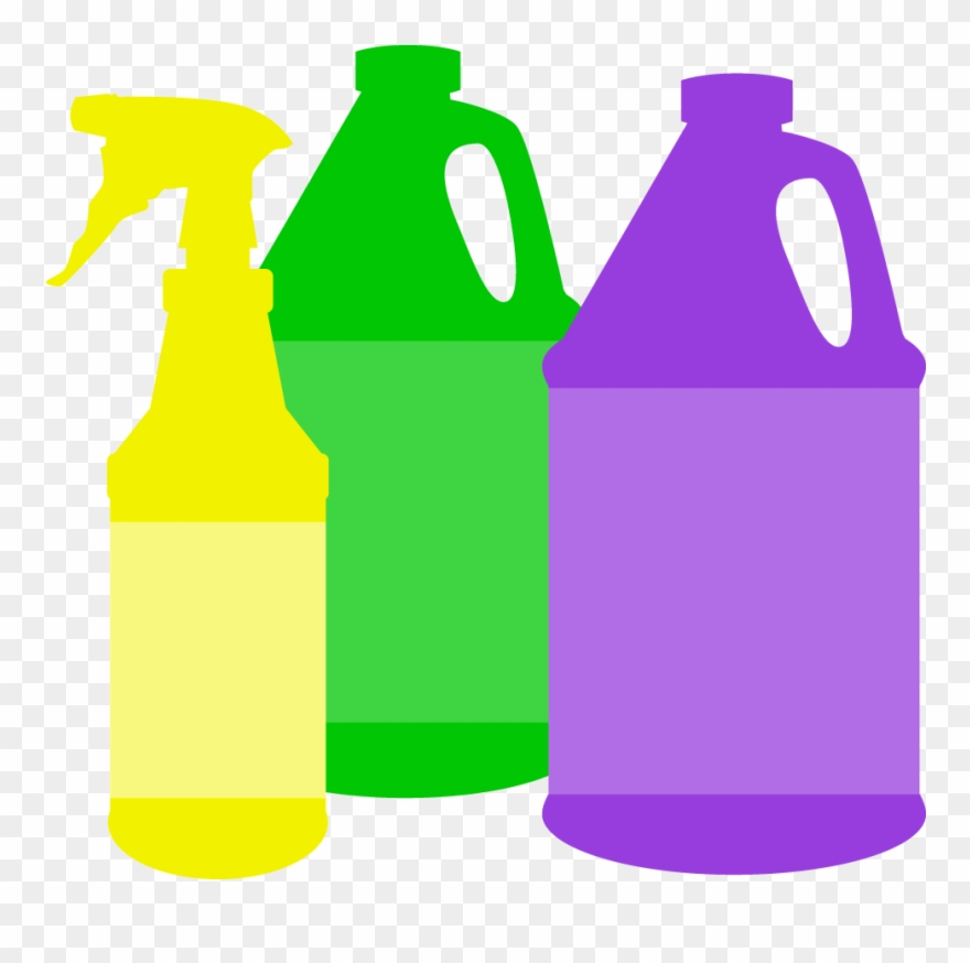 Collection Of Cleaning - Cleaning Supplies Clipart Transparent - Png Download