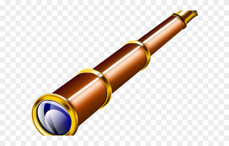 Bush Clipart Binoculars - Spyglass Clip Art - Png Download