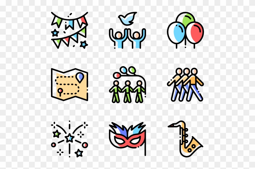 Clip Free Stock Icon Packs Svg - Halloween Transparent Icons - Png Download