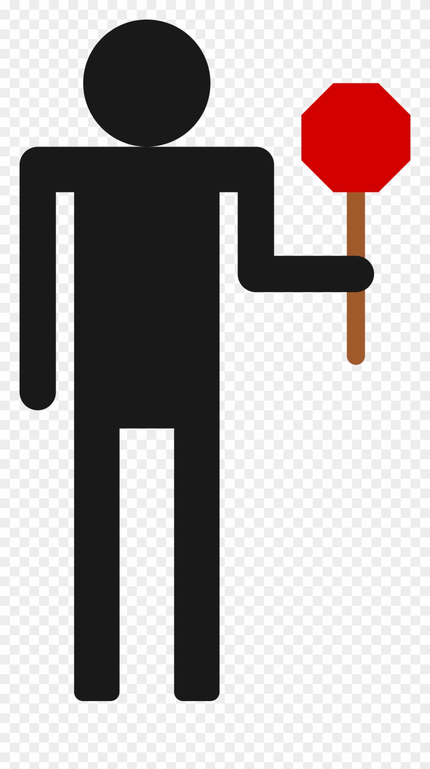 File Stick Figure With Svg Wikimedia Commons - Stick Person With Sign Clipart