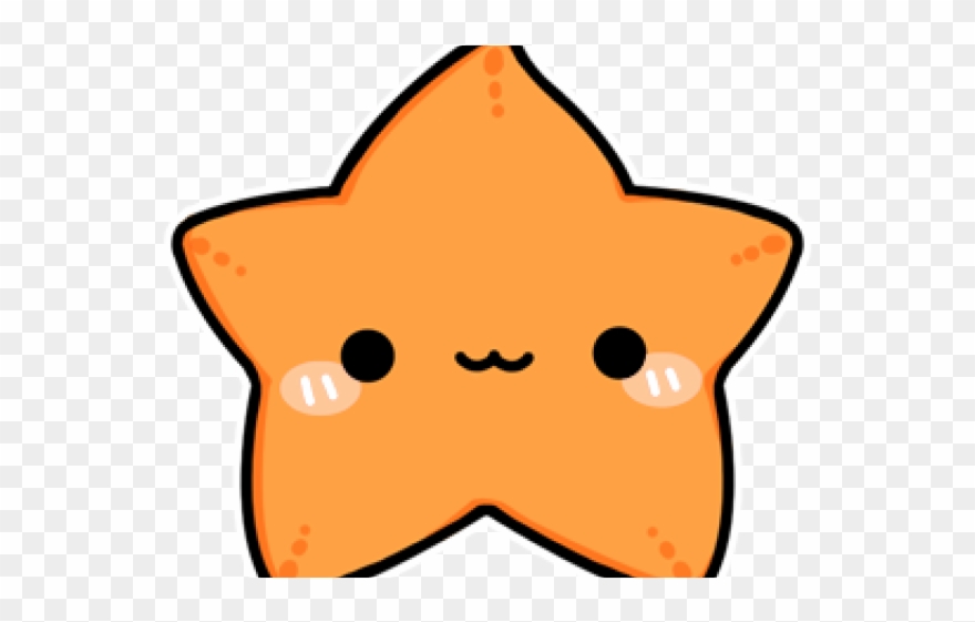 Original - Kawaii Starfish Clipart
