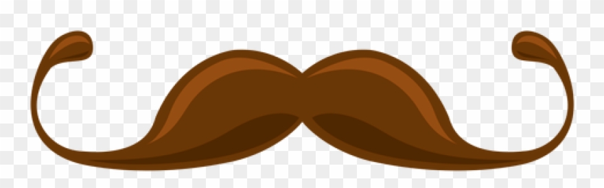 Clipart Mustache Mustache Clipart At Getdrawings Free - Bigode Png Desenho Marrom Transparent Png