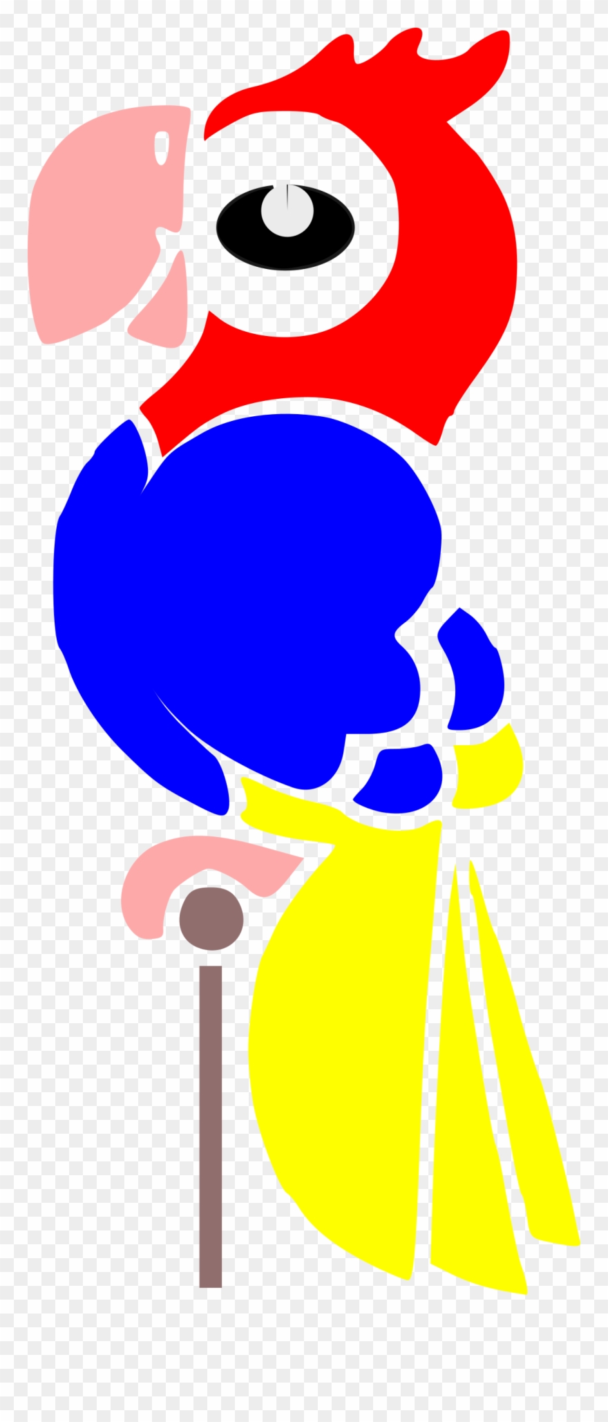Big Image - Imagen De Una Guacamaya En Caricatura Clipart