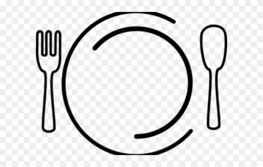 Cutlery Clipart Cutlery Crockery - Spoon And Fork - Png Download