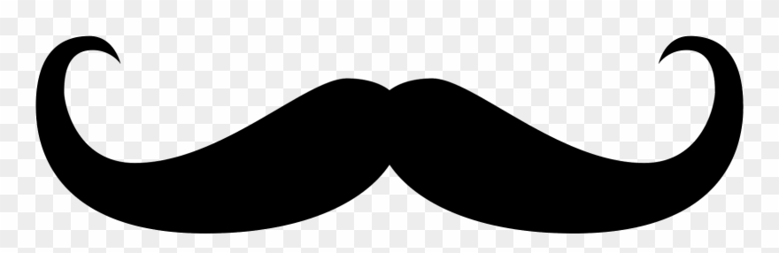 Picture Free Library Free On - Handlebar Moustache Icon Clipart