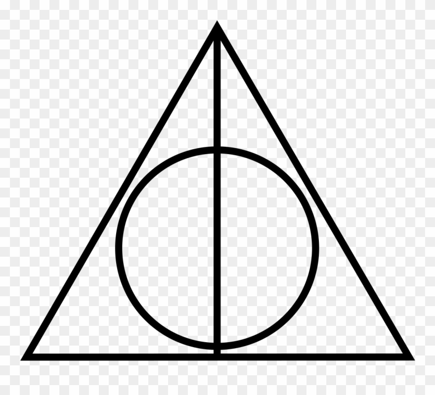 Symbol Harry Potter Deathly Hallows Clipart