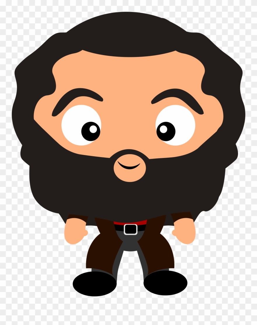 Harry Potter Clipart Etsy - Hagrid Clipart - Png Download