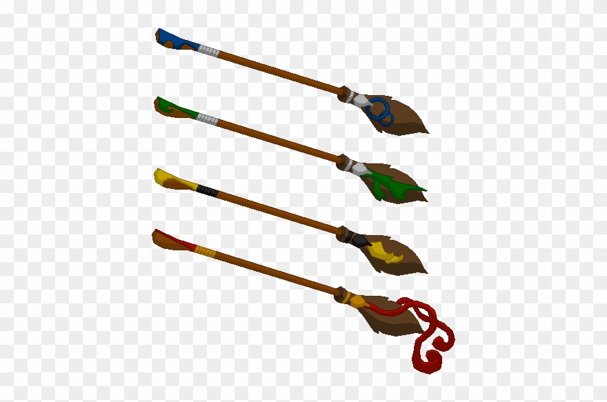 Harry Potter Clipart Broomstick - Quidditch Brooms - Png Download