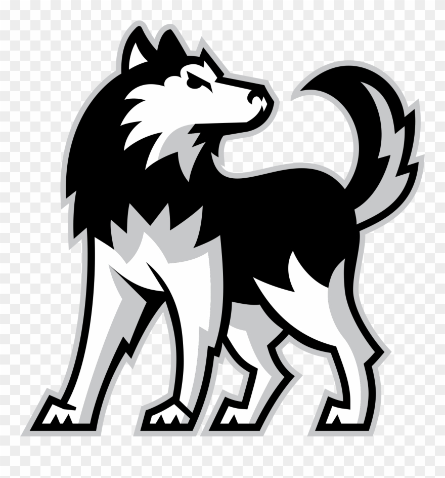 Clip Art Husky - Northern Illinois Huskies - Png Download