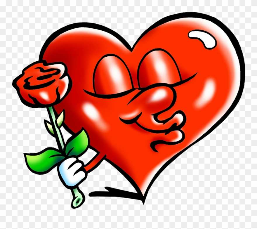 Valentines Day Clipart, Love Stickers, Heart Images, - Смайлики Я Люблю Тебя - Png Download