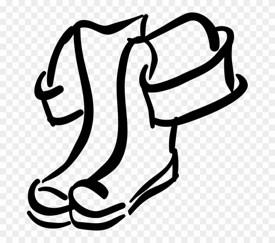 Clipart Download Boots Vector Fireman - Worksheet - Png Download