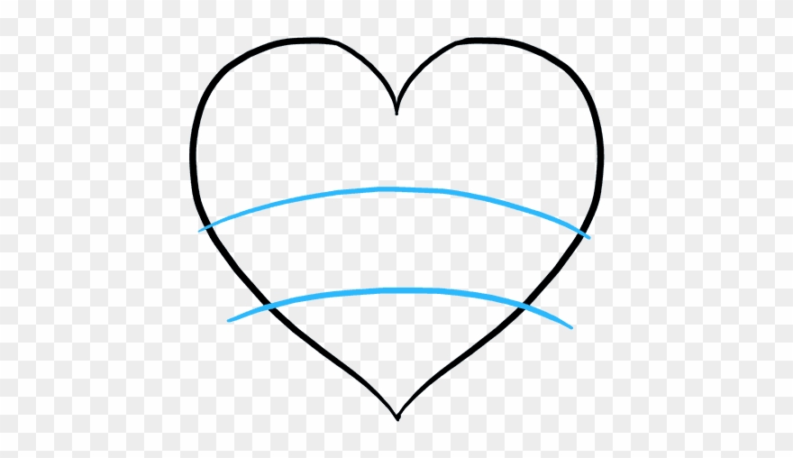 How To Draw Mother's Day Heart - Heart Clipart