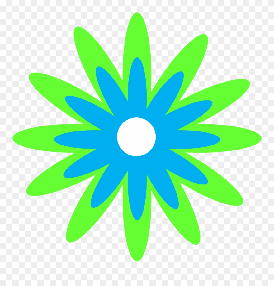 Flowers Clipart 49 - Vector Graphics - Png Download