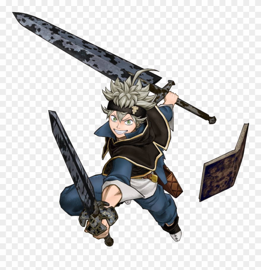 Playstation Video Game Character - Black Clover Asta Png Clipart