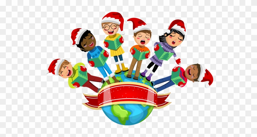 The Ymca International Language School Is Inviting - Christmas Carol Singing Cliparts - Png Download