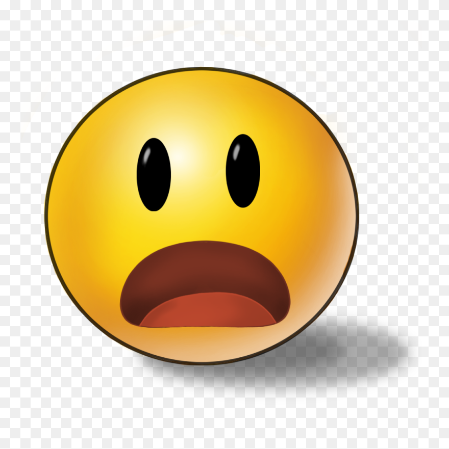Blue Eyes Shock Surprised Eye Free Pnglogocoloring - Shocking Emoji Png Clipart