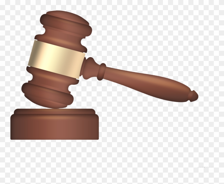Court Hammer Png Hd - Transparent Background Gavel Clipart