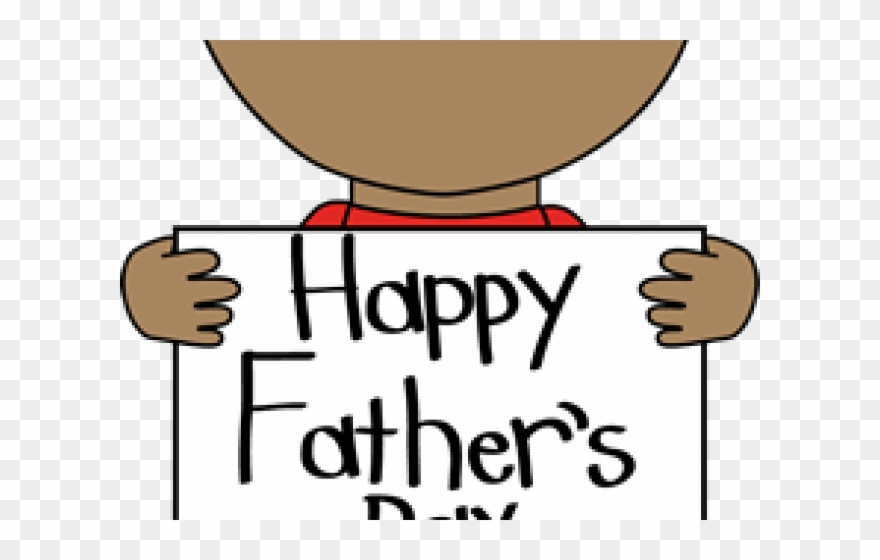 Father`s Day Clipart Father Child - Black And White Father's Day - Png Download
