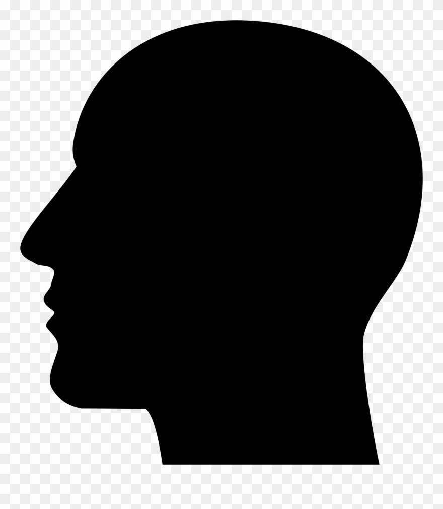 Clipart Free Download Human Head At Getdrawings - Head Silhouette Clipart - Png Download