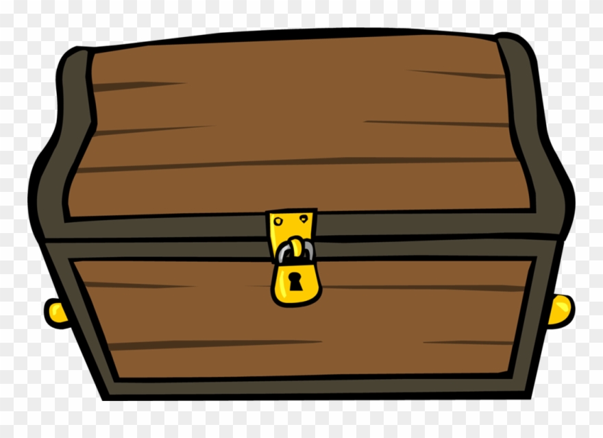 Image - Treasure Chest - Png - Club Penguin Wiki - - Closed Treasure Box Clipart Transparent Png