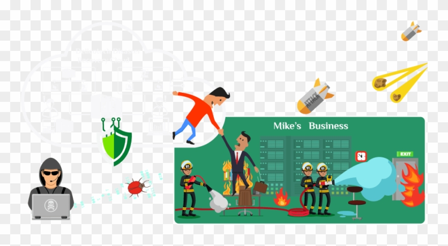 Microsoft Clipart Man Made Disaster - Recovery As A Service - Png Download