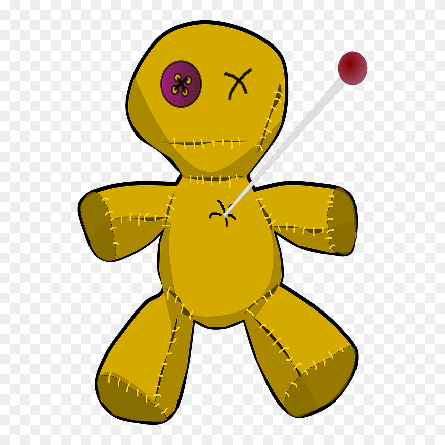 Voodoo Doll Coloring Book Colouring 555px Voodoo Dolls