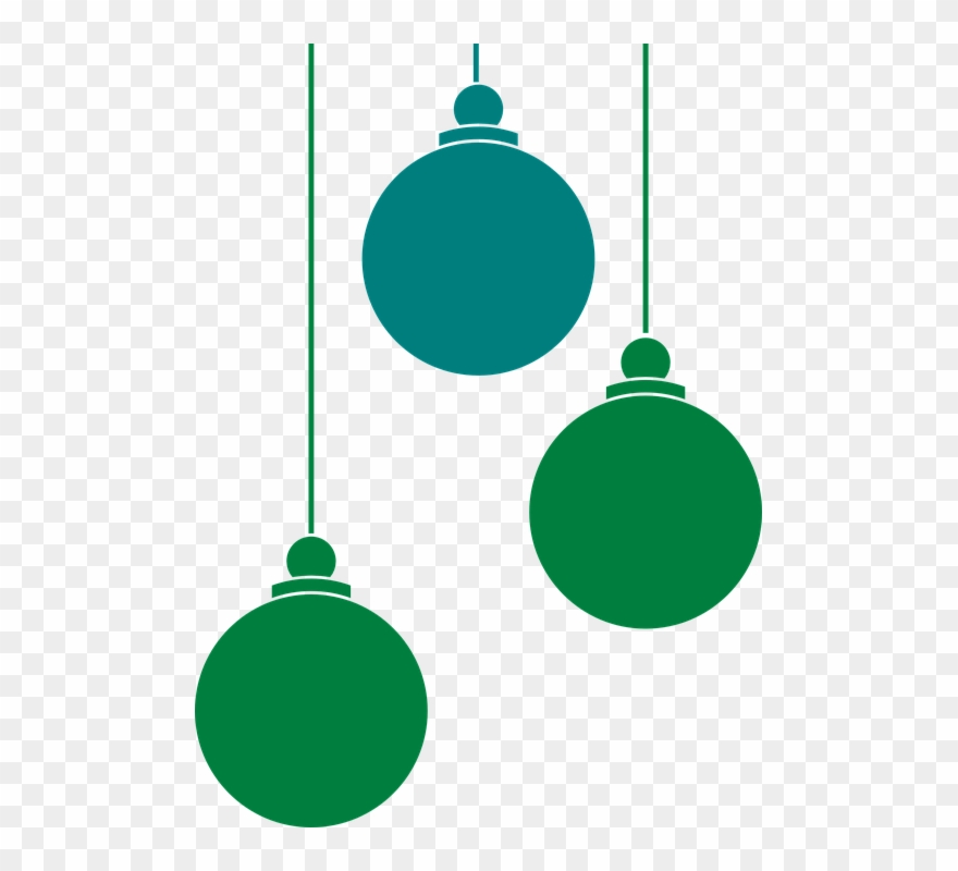 Christmas Ball Vector Png Balls Hanging Ornaments - Christmas Balls Vector Png Clipart