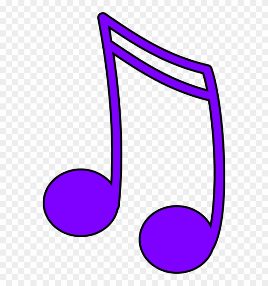 Picture Stock Best Photos Of Purple - Clipart Music Note Png Transparent Png