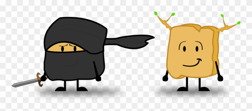Ninja Woody And Brave Woody By F T Bing Lin - Brave Woody Bfdi Clipart