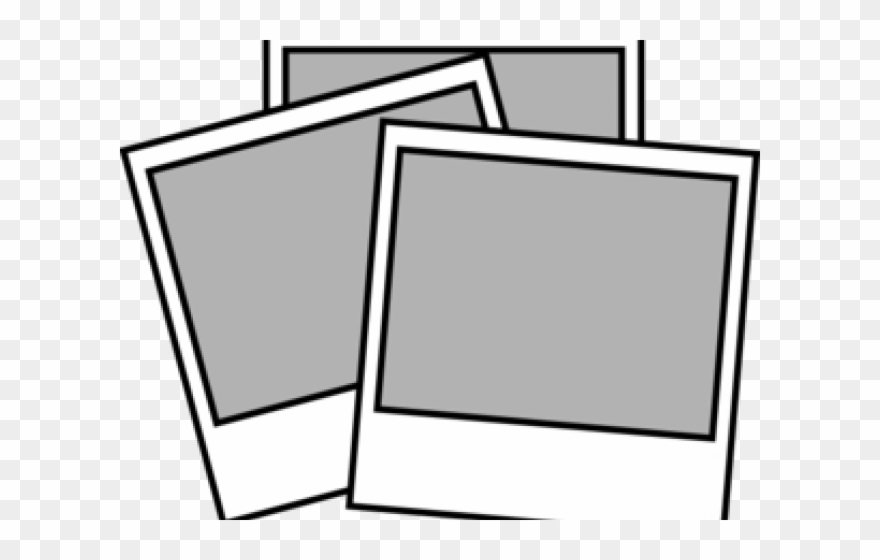 Photography Clipart Instant Camera - Clipart Polaroid Photo Frame - Png Download