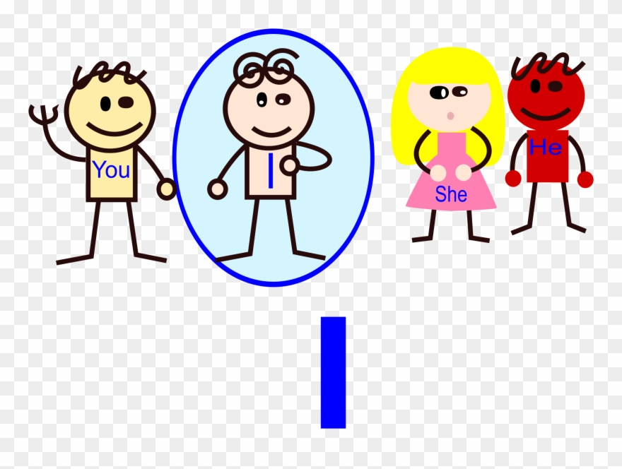 Pronoun He Clipart
