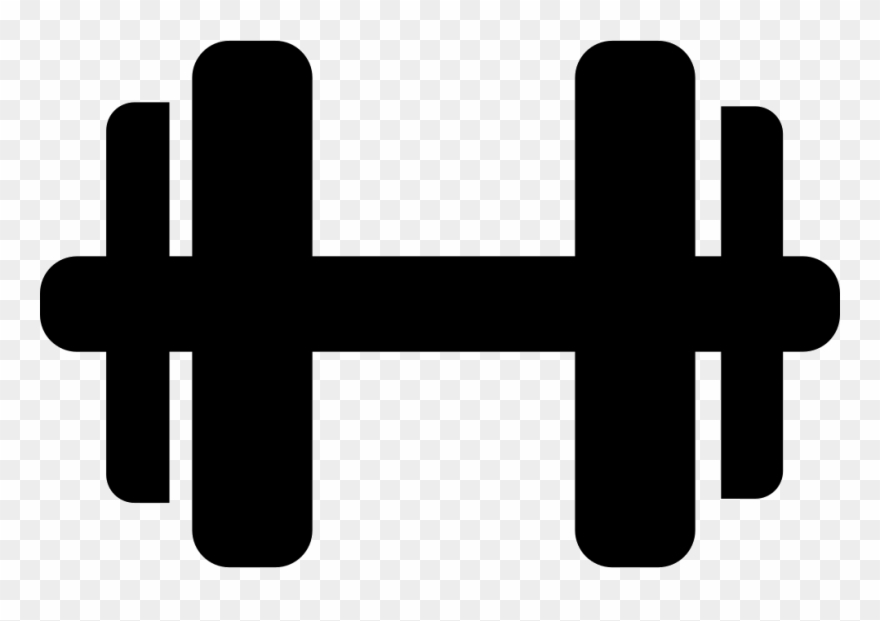 Dumbbell Svg Png Icon Free Download - Dumbbell Clipart Png Transparent Png