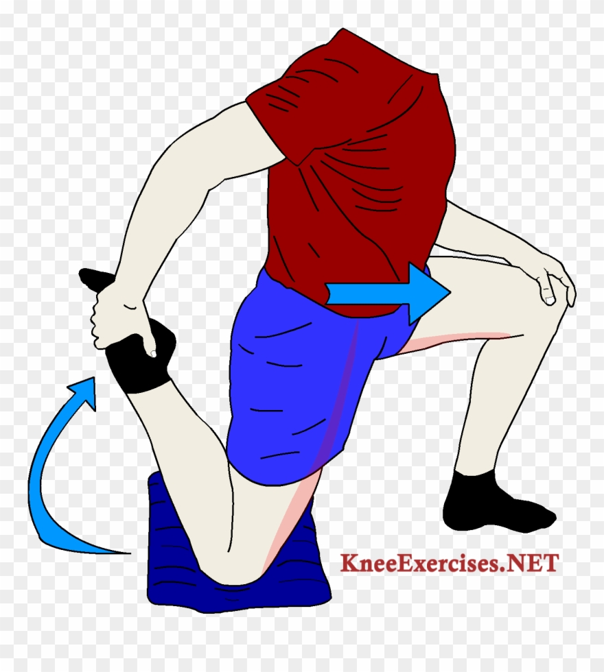 Knee Exercises Archives - Knee Stretching Clipart - Png Download