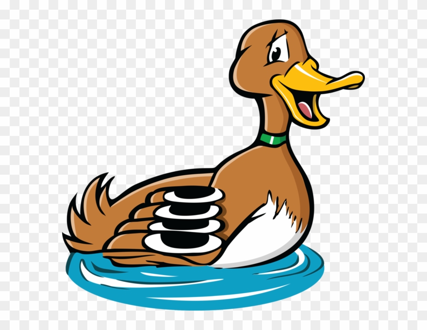 Duck1 - - Cartoon Duck Clipart