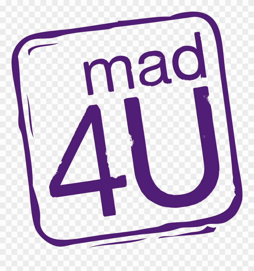 Mad 4u Logo Clipart