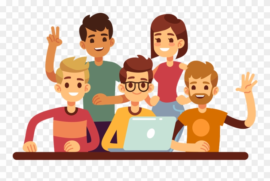 It All Started With A Conversation With A Group Of Clipart