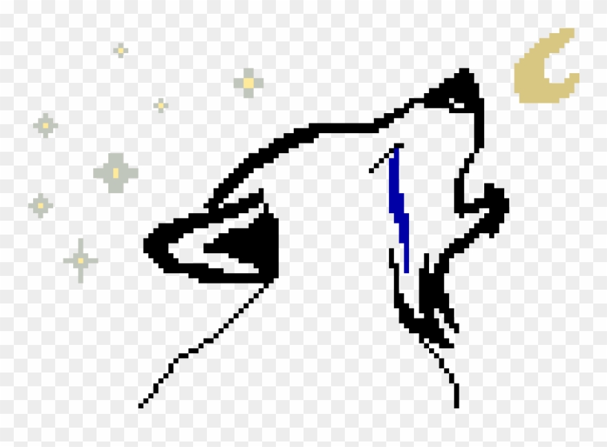 Howling Wolf Clipart