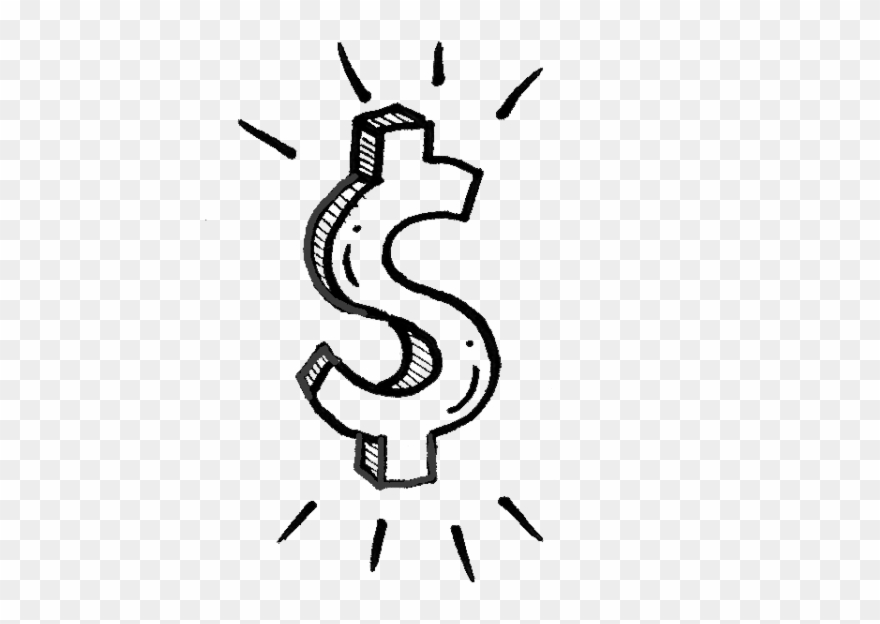 Dollar Sign Drawing Png Clipart