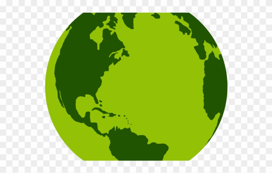 Flying Clipart Globe - Png Download