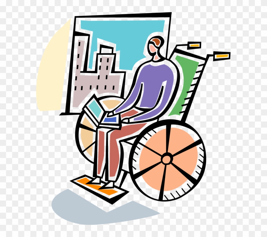 Png Transparent Online Access By Disabled Image Illustration Clipart